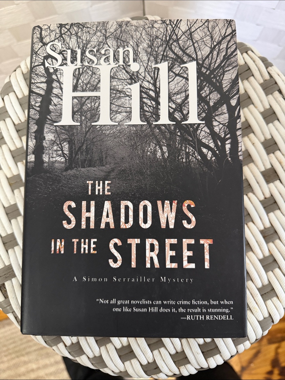 The Shadows in the Street — Black Hardcover Book